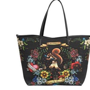 💲LUX💲 ITEM DSquared2 Tattoo Tote NWT ITALY - SOLD OUT EVERYWHERE